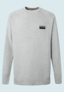 Pepe Jeans EDWARD - Pullover - Gris Marl -Pepe Jeans Soldes Magasin acd946c794934fc18025df38c3bc6b03