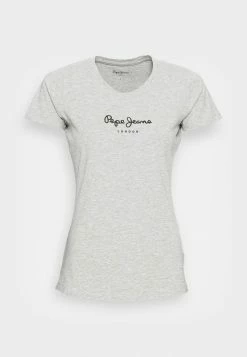 Pepe Jeans NEW VIRGINIA - T-shirt Imprimé - Grey -Pepe Jeans Soldes Magasin ad053d4f6a674cb49f9f96792f176baa