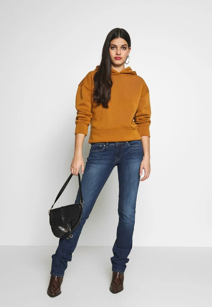 Pepe Jeans HOLLY - Jean Droit - Dark-blue Denim 2 Pepe Jeans HOLLY - Jean Droit - Dark-blue Denim – Image 2