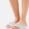 Pepe Jeans SLIDER - Mules - Silver