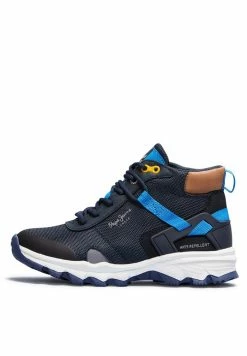 Pepe Jeans PEAK TRAIL JUNIOR - Baskets Basses - Azul Marino