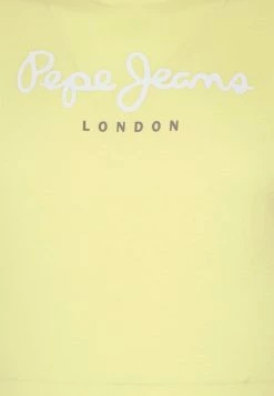 Pepe Jeans EGGO - T-shirt Imprimé - Fresh Yellow -Pepe Jeans Soldes Magasin ade31f45e72d44debdce4d454283517a