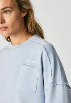 Pepe Jeans CLOUDIE - Sweatshirt - Dazed Blue -Pepe Jeans Soldes Magasin af35840c8a214450ba0b1df413db18ee
