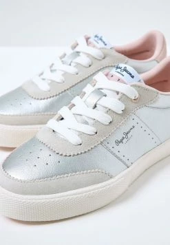 Pepe Jeans KENTON FESTON - Baskets Basses - Plata -Pepe Jeans Soldes Magasin afd94f620f2f4b63a1de101f184214e1