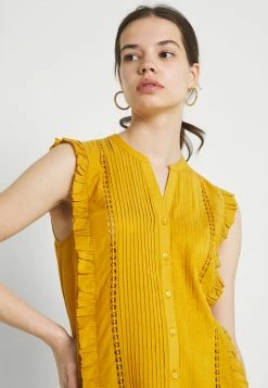 Pepe Jeans ISLA - T-shirt Imprimé - Ochre Yellow -Pepe Jeans Soldes Magasin b03861d1710341faab58401ade90f6d9