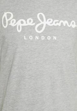 Pepe Jeans ORIGINAL STRETCH - T-shirt Imprimé - Grey Marl -Pepe Jeans Soldes Magasin b0a47b3a4b3a4dbc965af2a5b68f3353