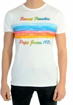 Pepe Jeans JAYDAN - T-shirt Imprimé - Blanc