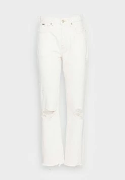 Pepe Jeans CELYN - Jean Droit - White Denim -Pepe Jeans Soldes Magasin b14a756532fe4168bbb134198fb94ad3