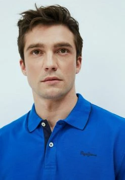 Pepe Jeans LUCAS - Polo - Royal Blue -Pepe Jeans Soldes Magasin b1d6c4e8554646d89947860e7cbf1e33