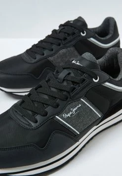 Pepe Jeans TOUR CLUB - Baskets Basses - Black -Pepe Jeans Soldes Magasin b26ab79ce2c848b68591596d2473e909