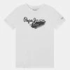 Pepe Jeans CELIO - T-shirt Imprimé - White