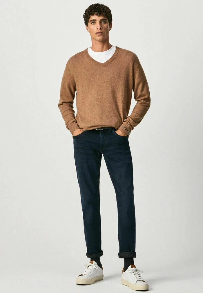 Pepe Jeans BASTIAN - Pullover - Light Brown 2 Pepe Jeans BASTIAN - Pullover - Light Brown – Image 2