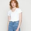 Pepe Jeans VIOLETTE - T-shirt Basique - White