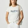 Pepe Jeans BEGO - T-shirt Imprimé - White