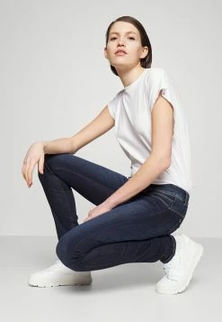 Pepe Jeans NEW BROOKE - Jean Slim - Dark-blue Denim -Pepe Jeans Soldes Magasin b68c5cfc360e414591b4e6d0d1a365fe