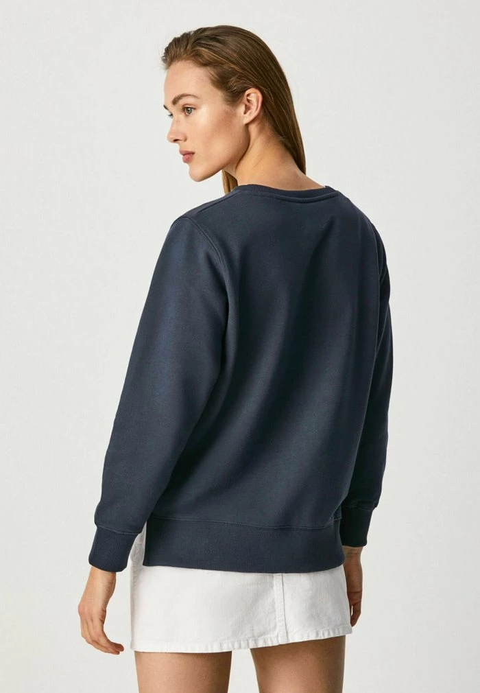 Pepe Jeans CALISTA CREW - Sweatshirt - Dark Blue 3 Pepe Jeans CALISTA CREW - Sweatshirt - Dark Blue – Image 3