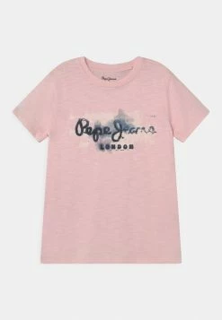 Pepe Jeans GOLDERS JK - T-shirt Imprimé - Light Pink