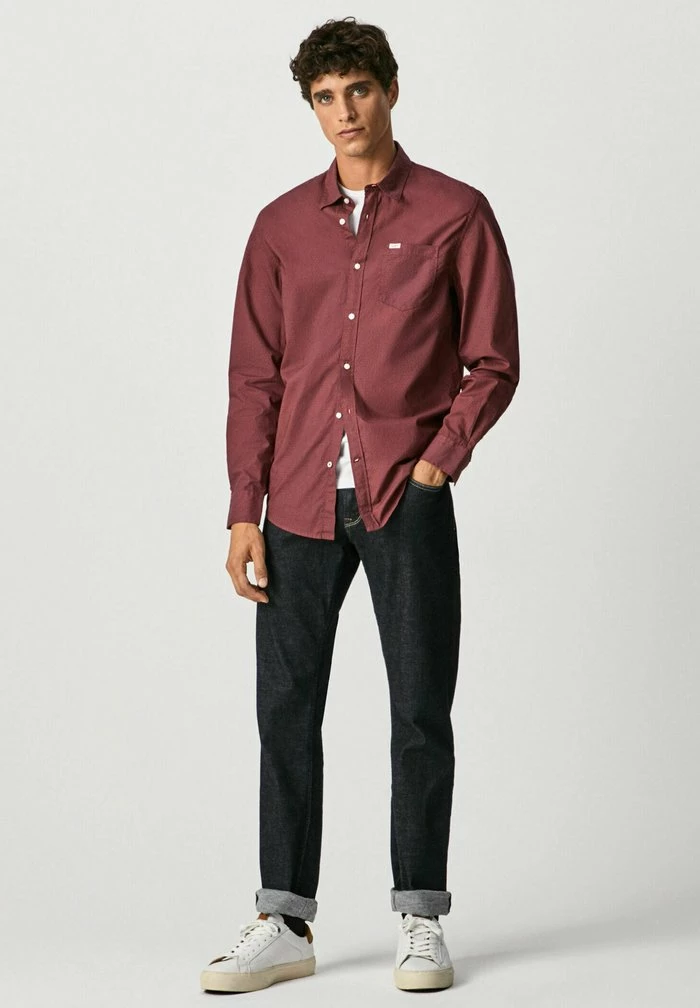 Pepe Jeans PETERS - Chemise - Red 2 Pepe Jeans PETERS - Chemise - Red – Image 2