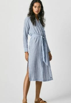 Pepe Jeans MERIUT - Robe Chemise - Blue