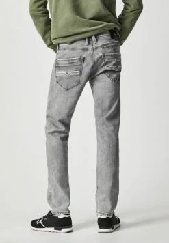 Pepe Jeans SPIKE - Jeans Fuselé - Grey Denim -Pepe Jeans Soldes Magasin b856ddd7eee5475ebbc9f51060dd706e