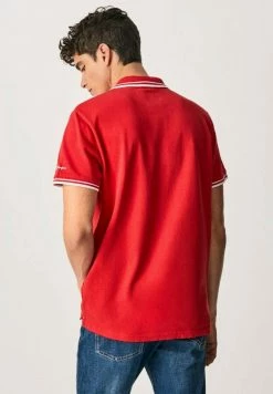 Pepe Jeans FREDERICK - Polo - Red -Pepe Jeans Soldes Magasin b88ca801b617499fb1c9da4f70a2d5f6