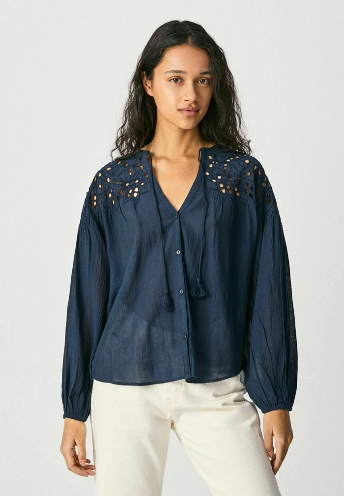Pepe Jeans KAYLA - Blouse - Dulwich 1 Pepe Jeans KAYLA - Blouse - Dulwich