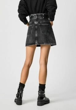 Pepe Jeans RAYVEN - Jupe Trapèze - Denim -Pepe Jeans Soldes Magasin baa5086b62a2452b9fe44d14fccf880b