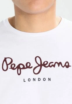 Pepe Jeans EGGO LONG - T-shirt à Manches Longues - White -Pepe Jeans Soldes Magasin bad7ff9929f3416eb345896bf06af4ed