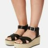 Pepe Jeans WITNEY ELLA - Sandales à Plateforme - Black