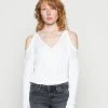 Pepe Jeans CORA - T-shirt à Manches Longues - White