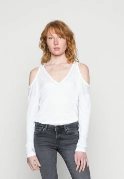 Pepe Jeans CORA - T-shirt à Manches Longues - White