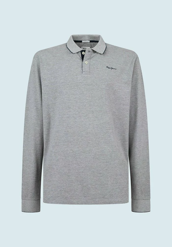 Pepe Jeans LUCAS L/S - Polo - Gris Marl 6 Pepe Jeans LUCAS L/S - Polo - Gris Marl – Image 6