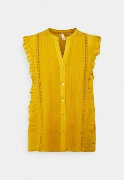 Pepe Jeans ISLA - T-shirt Imprimé - Ochre Yellow -Pepe Jeans Soldes Magasin bc7b487ca0874ac78a31935be41ec54a