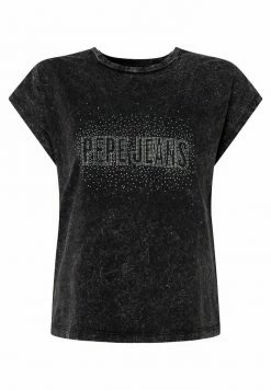Pepe Jeans BON - T-shirt Imprimé - Black 10 Pepe Jeans BON - T-shirt Imprimé - Black -Pepe Jeans Soldes Magasin bc8c24f07f624d92a60b2f00e484fae3
