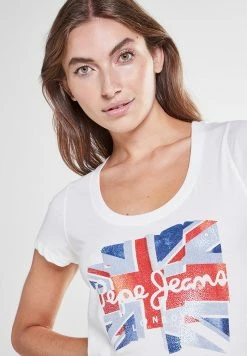 Pepe Jeans BLAZE - T-shirt Imprimé - Off White -Pepe Jeans Soldes Magasin bc9ab94f1e774f4a9bd4f477b91a8818