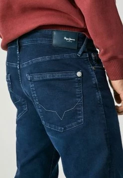Pepe Jeans STANLEY - Jean Slim - Blue Denim -Pepe Jeans Soldes Magasin bcbc6832ce9248bdbd4907260400d70a