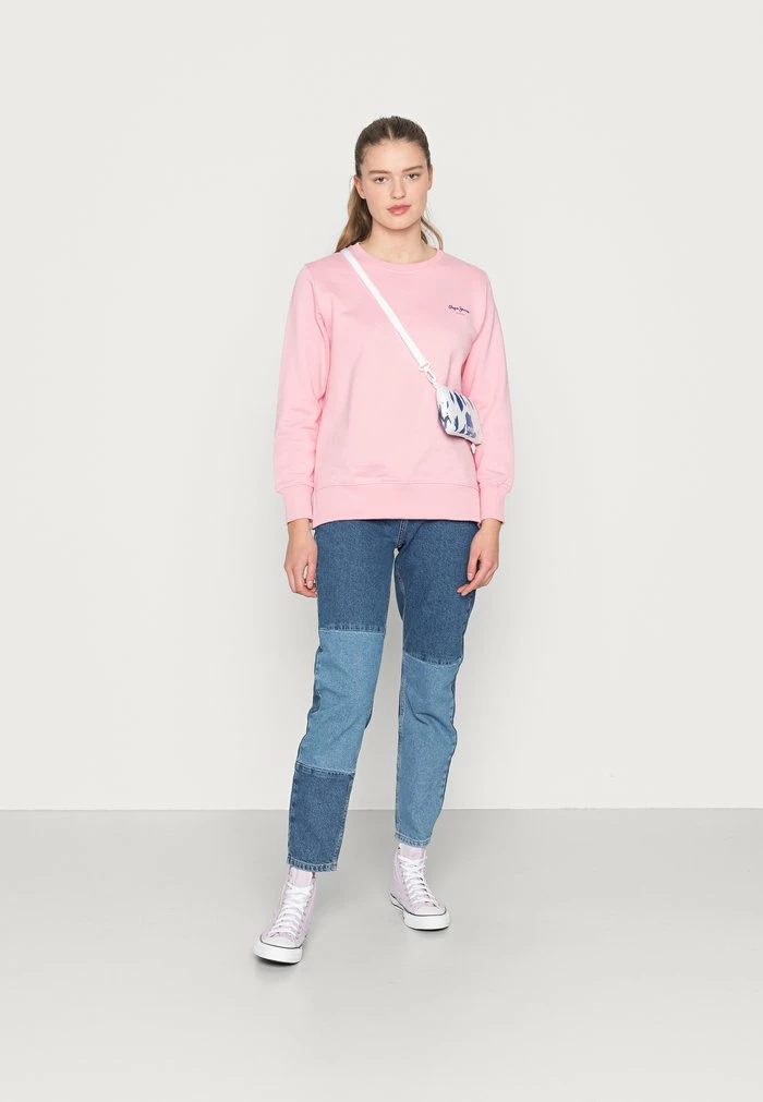 Pepe Jeans CALISTA CREW - Sweatshirt - Washed Pink 2 Pepe Jeans CALISTA CREW - Sweatshirt - Washed Pink – Image 2