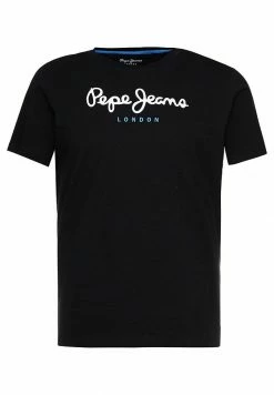 Pepe Jeans EGGO - T-shirt Imprimé - Black -Pepe Jeans Soldes Magasin bdee75f2b7b34cffaad02957ed8f512d