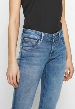 Pepe Jeans KATHA - Jean Slim - Blue Denim -Pepe Jeans Soldes Magasin be105ffa2a234cc7bc18e1acce2c7c27