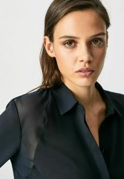 Pepe Jeans LULU - Chemisier - Dark Blue -Pepe Jeans Soldes Magasin be7b6086ef3140209a613ca841e14407