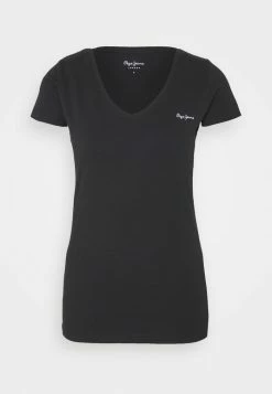 Pepe Jeans BEA 2 PACK - T-shirt Basique - Black/white -Pepe Jeans Soldes Magasin beccc2248a6a4104949b41c7aed2bba3