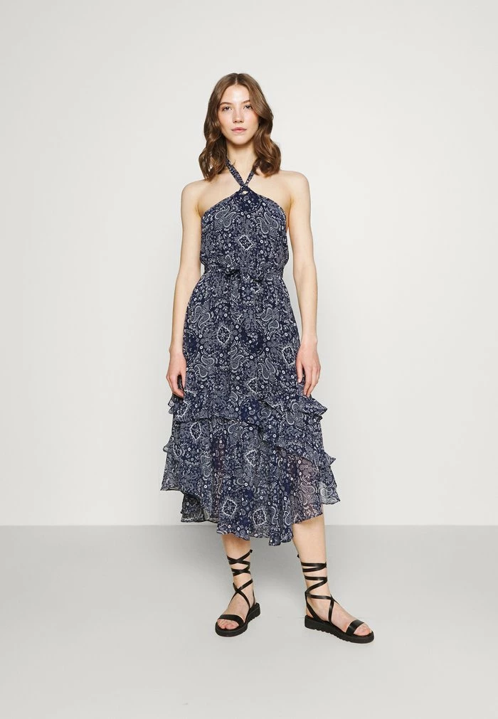 Pepe Jeans RAMONA - Robe Longue - Dark Blue 1 Pepe Jeans RAMONA - Robe Longue - Dark Blue