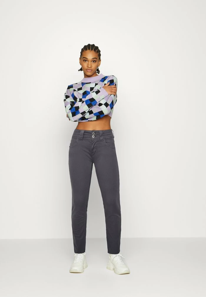 Pepe Jeans VENUS - Pantalon Classique - Deep Grey 2 Pepe Jeans VENUS - Pantalon Classique - Deep Grey – Image 2