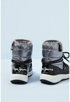 Pepe Jeans JARVIS PUFF - Bottes De Neige - Black/grey -Pepe Jeans Soldes Magasin c0df1c5e3b9343c0ba8be10b60aa839d