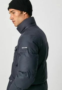 Pepe Jeans BOBBY - Veste D'hiver - Dark Blue -Pepe Jeans Soldes Magasin c17395f7551a48aba87a978bf748eec2