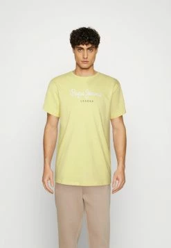Pepe Jeans EGGO - T-shirt Imprimé - Fresh Yellow