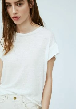 Pepe Jeans CLEO - T-shirt Basique - Blanco Off -Pepe Jeans Soldes Magasin c25725cf46d344d497b03efbab8ef695