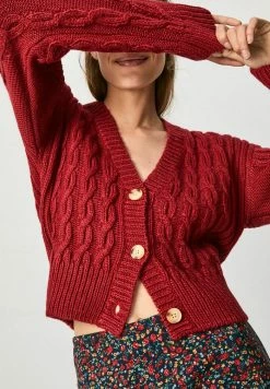 Pepe Jeans Gilet - Winter Red -Pepe Jeans Soldes Magasin c303c5b5c6be4435aaeb6bfed122b9fa