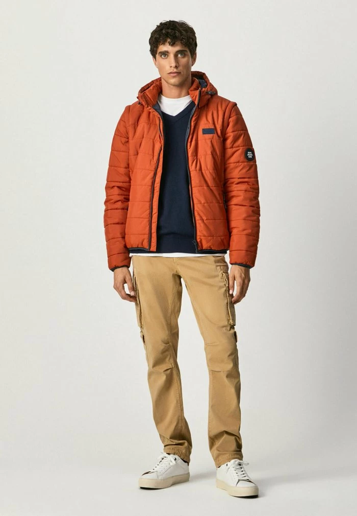 Pepe Jeans HIRAM - Veste D'hiver - Orange 2 Pepe Jeans HIRAM - Veste D'hiver - Orange – Image 2