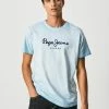 Pepe Jeans T-shirt Imprimé - Dazed Blue
